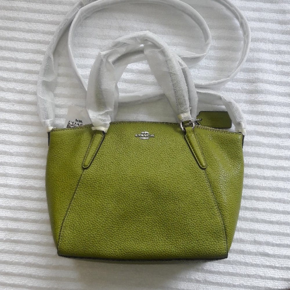 Coach Leather Mini  Crossbody